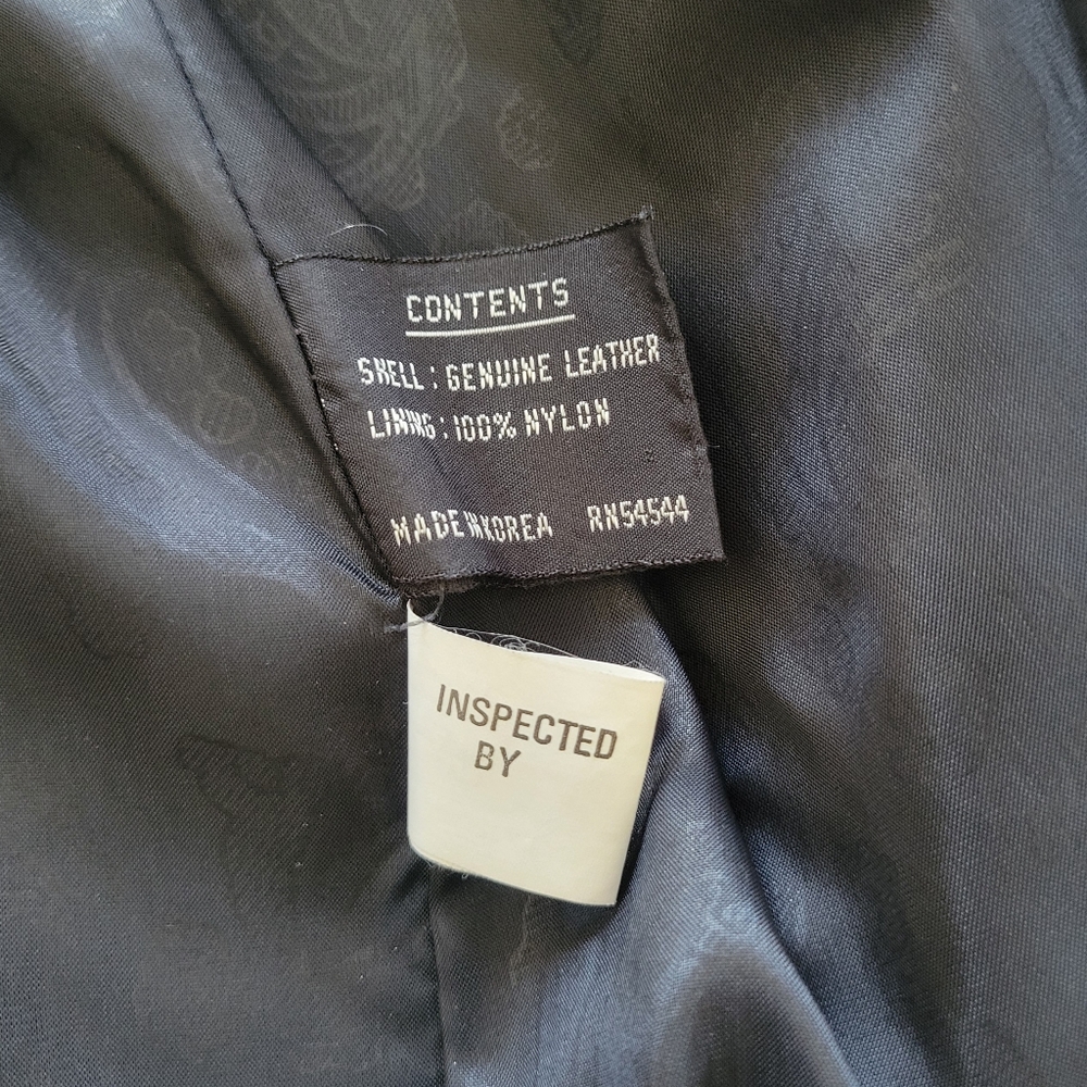 Maggie Lawrence Real Leather Trench Coat - Picture 3 of 3